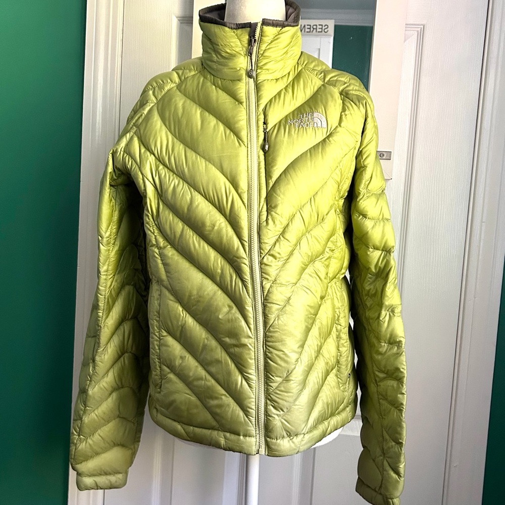 The North Face Summit Series Lime Puffer Down Jacket Small - Picture 12 of 16